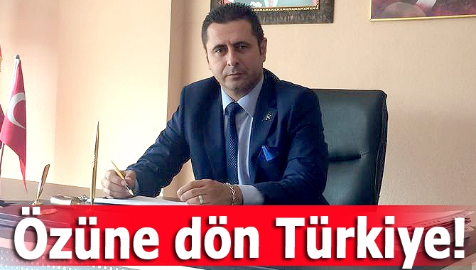 MHP Kandıra İlçe Başkanı Özkan Ayyıldız, ülke gündeminde yaşananlara tepki