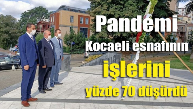 Ahilik Haftası töreninde konuşan Kocaeli Esnaf ve Sanatkarlar Odaları Birliği