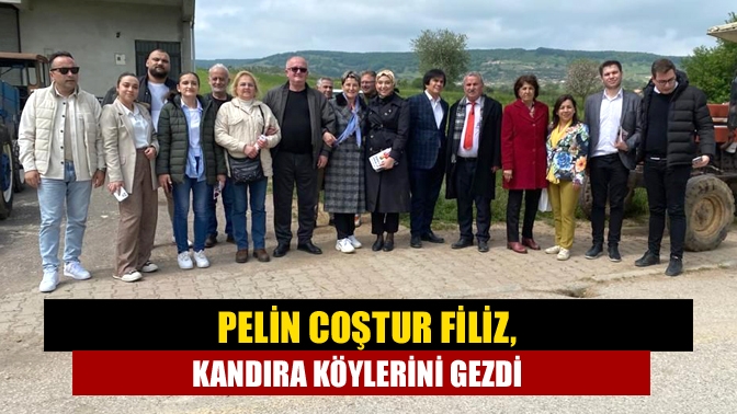 İyi Parti Kocaelli Milletvekili adayları seçim çalışmaları kapsamında saha gezi