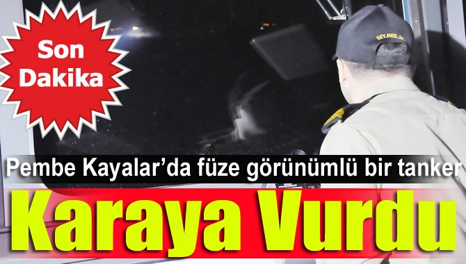 Kandıra Kefken Pembe Kayalar mevkiine 7-8 metre boyunda 1 metre