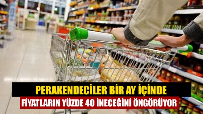 Türkiye Perakendeciler Federasyonu Genel Başkan Yardımcısı Kaya, market raflarındaki ürünlerde