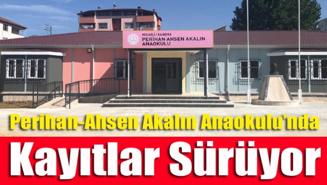 Akalın ailesinin bağışlarıyla Kandıra’ya kazandırılan ikinci anaokulunda hazırlıklar tüm hızıyla