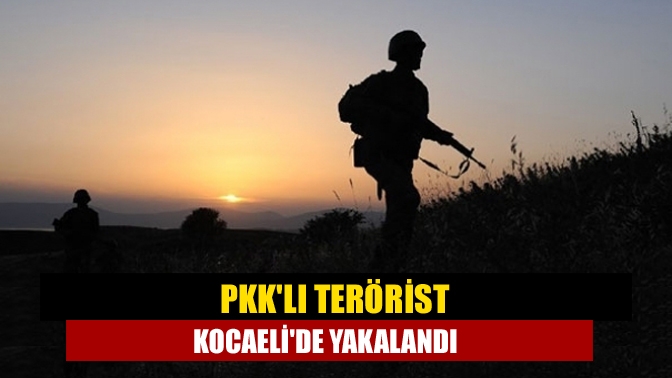 Kocaeli'de yakalanan PKK'lı terörist çıkarıldığı mahkemece tutuklanarak cezaevine gönderildi.