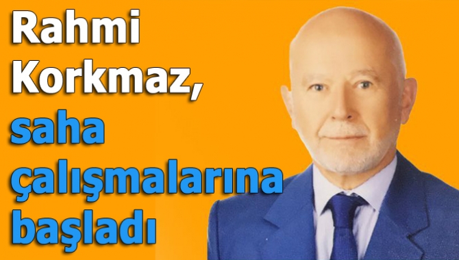 AK Parti Kocaeli Milletvekili Aday Adayı Rahmi Korkmaz, saha çalışmalarına