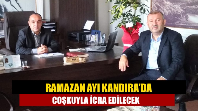 Kandıra İlçe Müftüsü Rahmi Sancar, Ramazan ayı programları hakkında bilgi