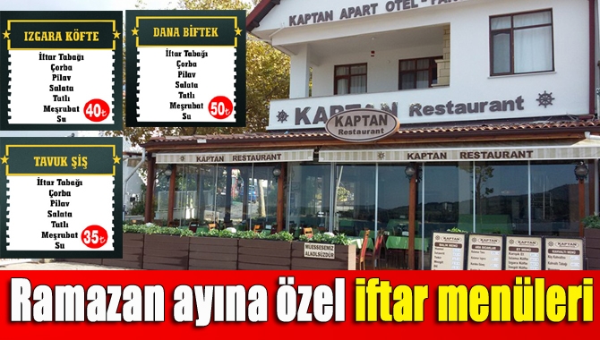 Ramazan ayına özel hazırlanan zengin ve eşsiz menüleriyle Kocaeli'nin incisi