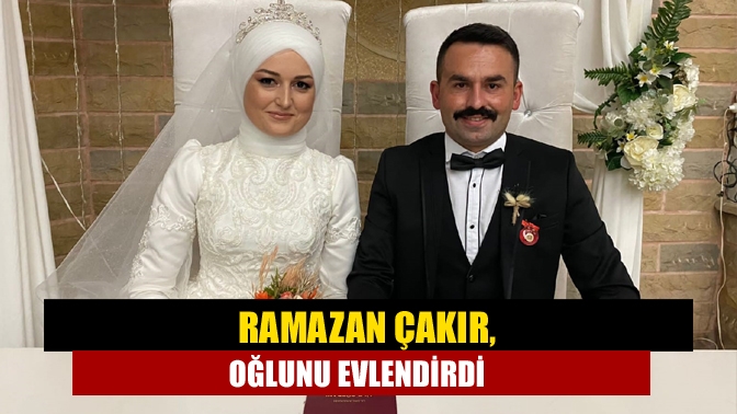 Kandıra Yusufça Köyü’nden emekli imam Ramazan Çakır'ın oğlu Yasin Çakır,