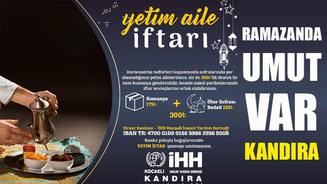 İHH, Ramazan 2021 çalışmalarına “Ramazan’da Umut Var” sloganıyla başladı. İHH,