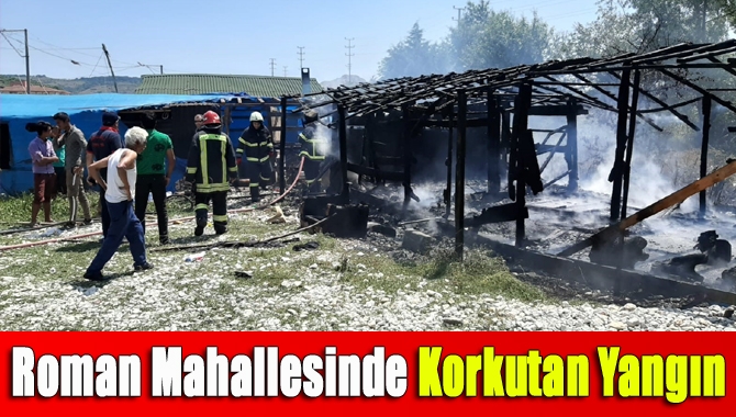 Kandıra Akdurak Mahallesi’de Roman vatandaşların ağırlıklı olarak yaşadığı Akçakayran’da öğle
