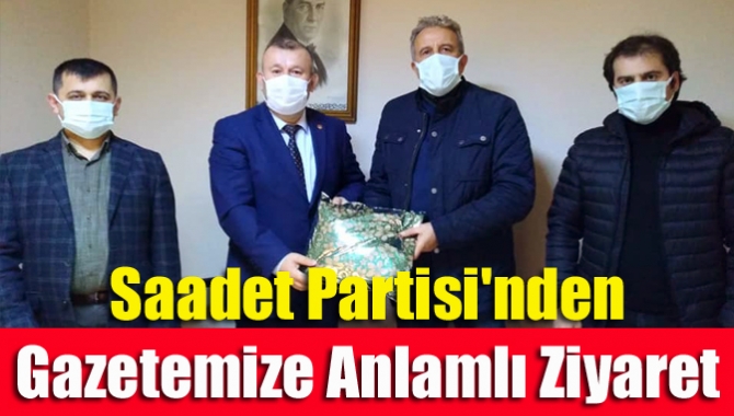 Saadet Partisi Kandıra ilçe başkanı Ramazan Nur Arslan ve yönetimi