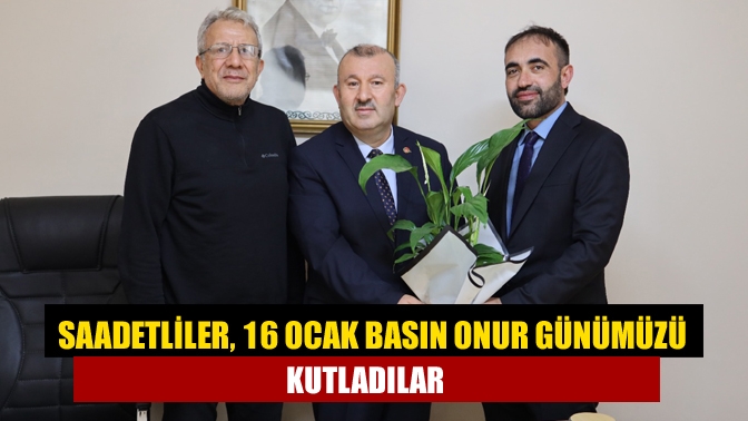 Saadet Partisi Kandıra İlçe Başkanı Ramazan Nural Arslan ve Kandıra