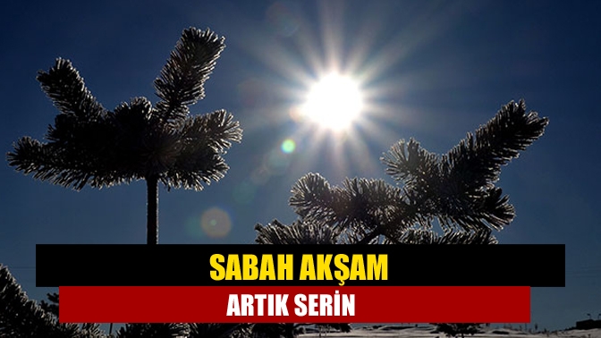 Sonbaharın serinliği artık iyiden iyiye hissediliyor. Sabah ve akşam saatlerinde