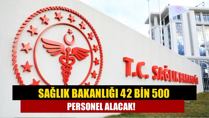 Resmi Gazete'de yayımladığı ilana göre; Sağlık Bakanlığı 11 bin 317