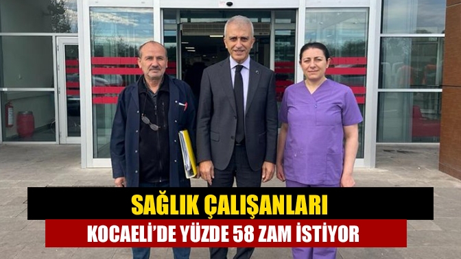 ürk Sağlık Sen Kocaeli Şube Başkanı Ömer Çeker TBMM Genel