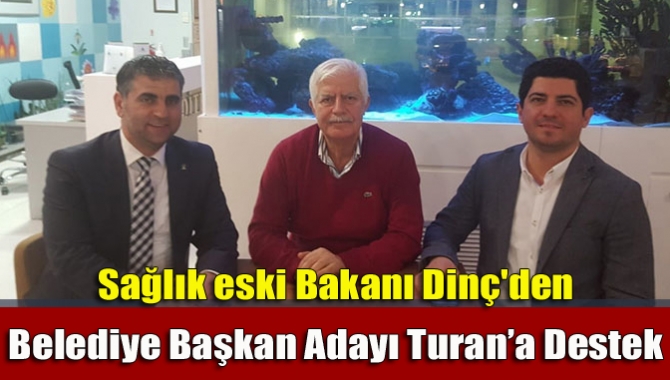 Kandıra’nın yetiştirdiği önemli siyasetçilerden Sağlık eski Bakanı Kazım Dinç, kendisini