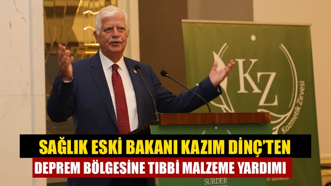 Sağlık eski Bakanı Ecz. M. Kazım Dinç’in başkanı olduğu SURDER