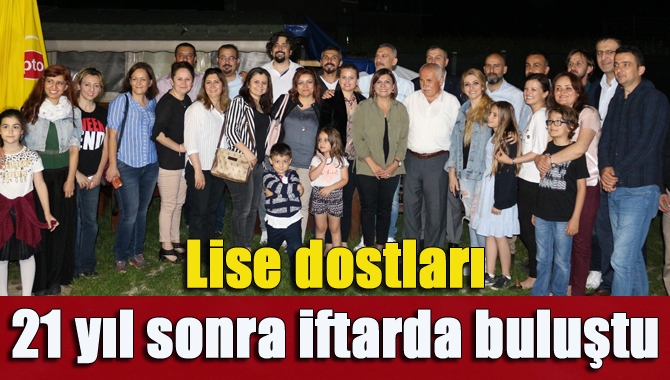 M. Kazım Dinç Sağlık Meslek Lisesi mezunları, 21 yıl sonra