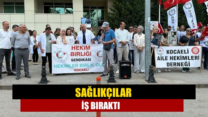 Sağlık çalışanları, iki yılın memur maaşlarının belirlenmesi için yapılacak 7.