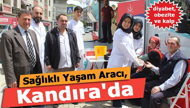 Kocaeli Halk Sağlığı Müdürlüğü tarafından gönderilen Sağlıklı Yaşam Aracı, M.