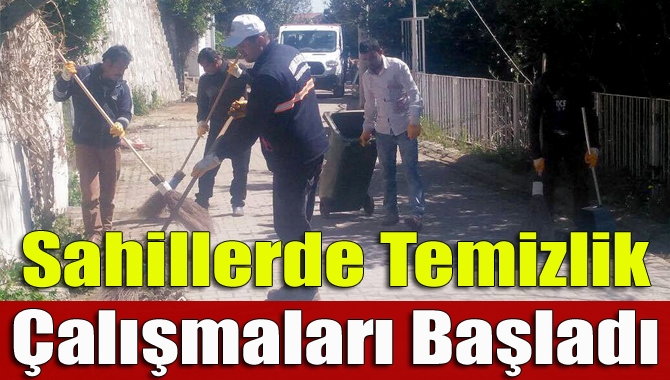 Kandıra merkez ve mahalleleri dahil olmak üzere sahil kesimlerinde temizlik