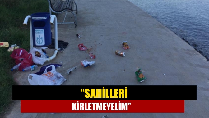 Kandıra Kefken Kovanağzı bölgesinde çöp kutularından etrafa yayılan çöpler hoş
