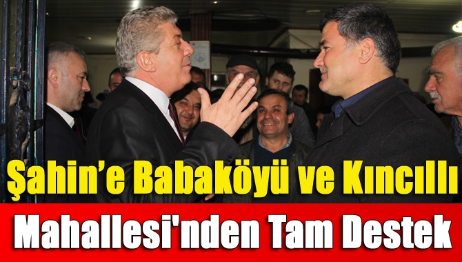 Babaköyü ve Kıncıllı Mahallesi’ni ziyaret eden İyi Parti Kandıra Belediye