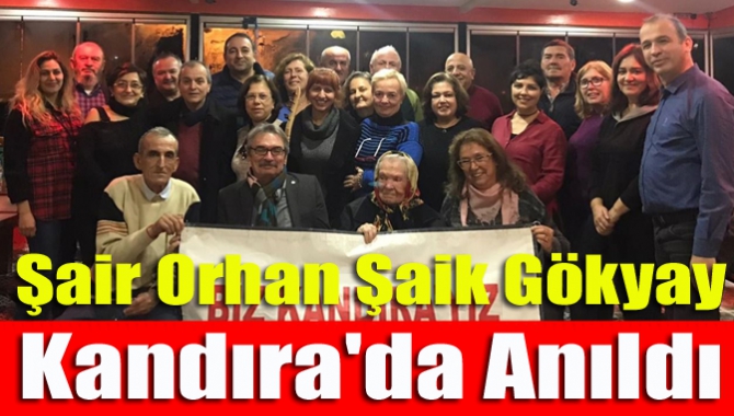 Bizkandırayız Şiir Topluluğu, Kandıra Şiir akşamlarının 12'ncisinde Şair Orhan Şaik