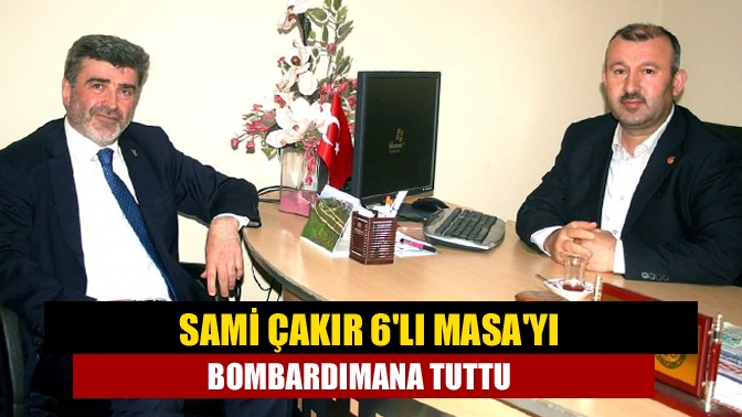 6'lı Masa'nın Kemal Kılıçdaroğlu'nun adaylığını açıklanmasının ardından ilimizde ilk yorum
