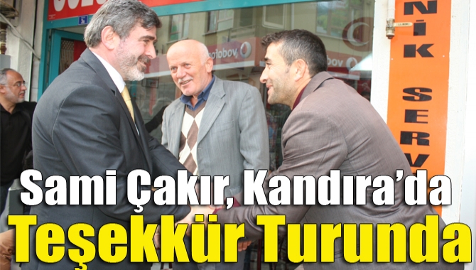 1 Kasım seçimleri sonrasında teşekkür ziyaretlerine devam eden Ak Parti