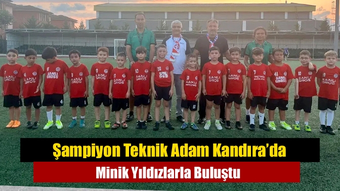 Kandıra Spor altyapısından yetişen teknik direktör Aydın Dursun, U7 takımının