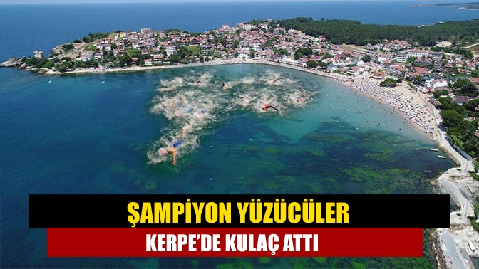 Kocaeli Büyükşehir Belediyesi’nce düzenlenen Uluslararası Açık Su Yüzme Şampiyonası Golden