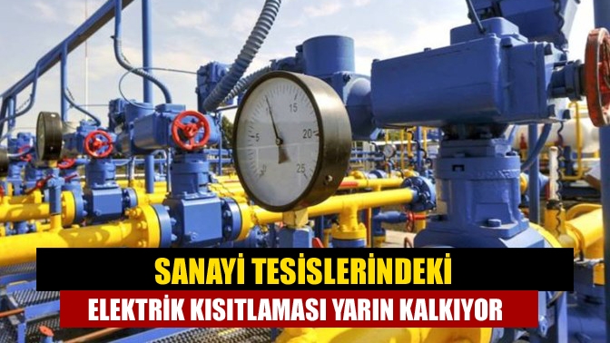 Enerji ve Tabii Kaynaklar Bakanı Fatih Dönmez, "Sanayi tesislerine uygulanan