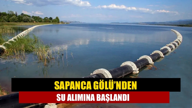 Kocaeli'nin içme suyu ihtiyacının yüzde 80'ini karşılayan Yuvacık Barajı'na, Sapanca