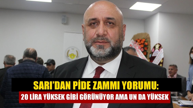 Kocaeli Fırıncılar Odası Başkanı Ali Sarı, Ramazan pidesinin 20 liradan