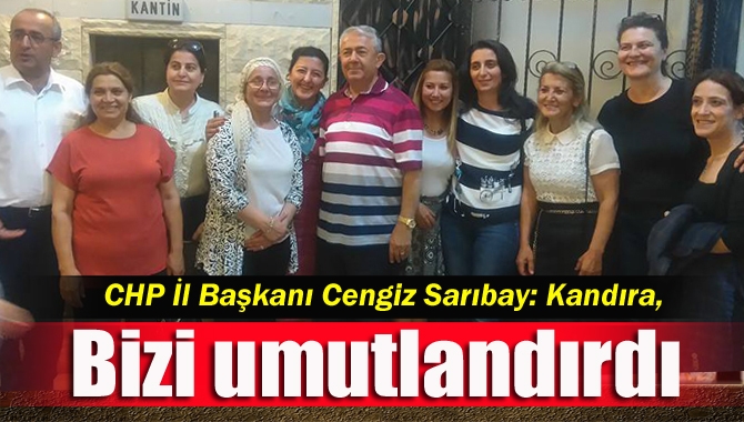 CHP Kandıra İlçe Örgütü tarafından düzenlenen iftar yemeğinde konuşan İl