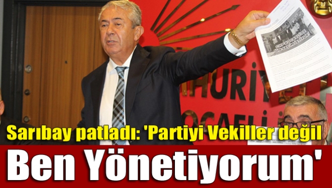 CHP önseçim isteyen Örgütün Sesi İzmit grubu, il Başkanı Cengiz
