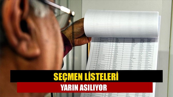 31 Mart 2024 Pazar Günü yapılacak Mahalli İdareler Genel Seçimlerine