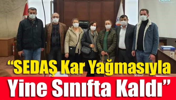 CHP Kandıra Belediye Meclis Grubu, yoğun kar yağışında köylerin saatlerce