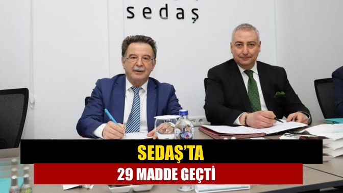 TES-İş Sendikası’nın örgütlü olduğu Sedaş’ta ilk görüşmede 30 madde üzerinde