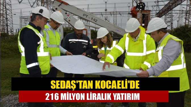 Sakarya Elektrik Dağıtım AŞ (SEDAŞ), Kocaeli'de yıl sonuna kadar 216