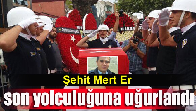Hakkari Yüksekova'da meydana gelen kazada şehit olan Derinceli polis memuru