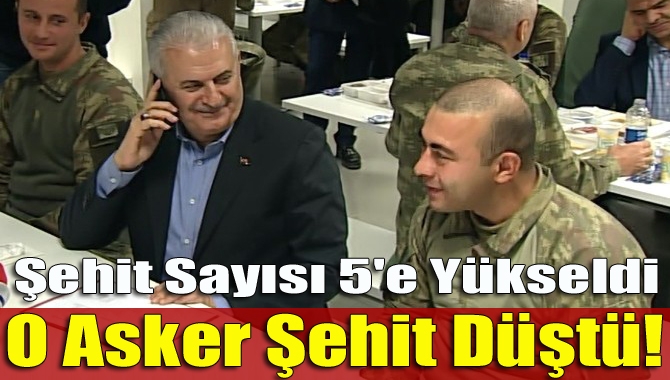 Suriye'nin El Bab Bölgesinde yaşanan çatışmalarda şehit sayısı 5'e yükseldi.