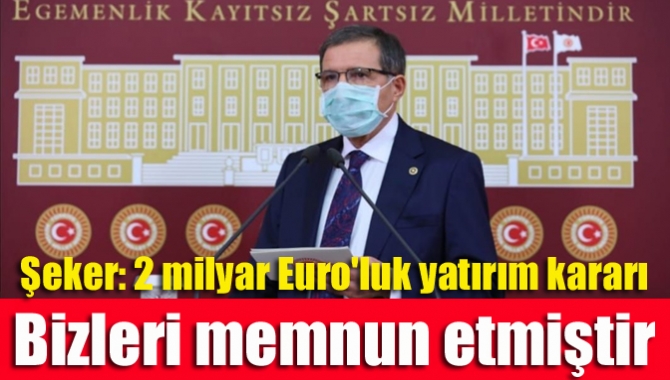 AK Parti Kocaeli Milletvekili İlyas Şeker, TBMM’de gerçekleştirdiği basın toplantısında;