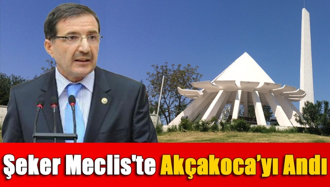 TBMM Genel Kurulunda söz alan Milletvekili İlyas Şeker, Kocaeli’nin tarihini