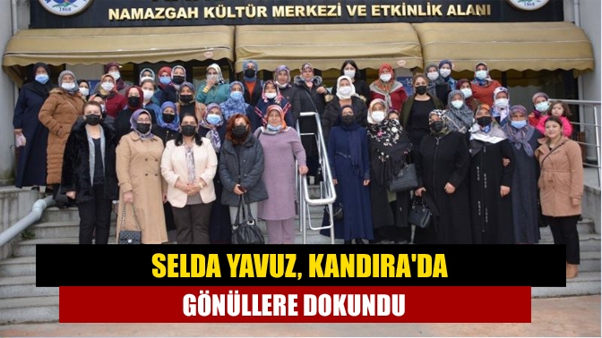 Kocaeli Valisi Seddar Yavuz’un eşi Selda Yavuz, Gönülden Gönüle Projesi