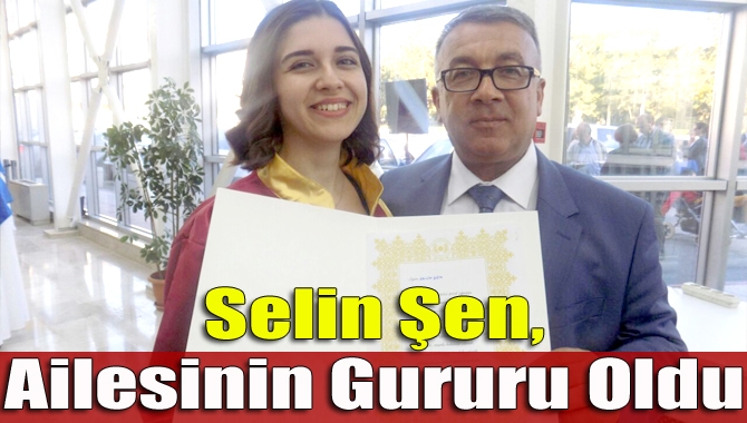 Kandıra Kaymakamlığı Yazı İşleri Müdürü Ergün Şen’in kızı Selin Şen,