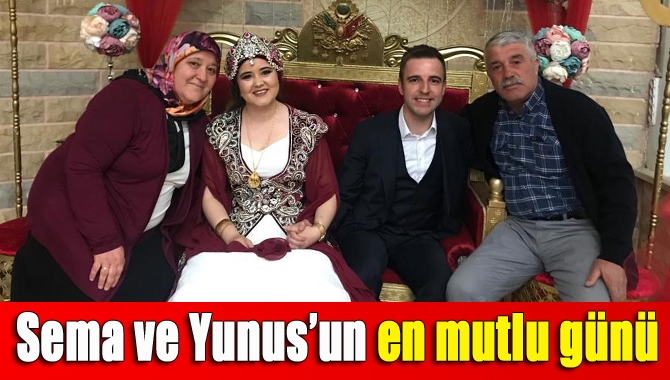 Kandıra Belediyesi personellerinden Sema Uslu, Yunus Temiz ile hayatını birleştirdi.