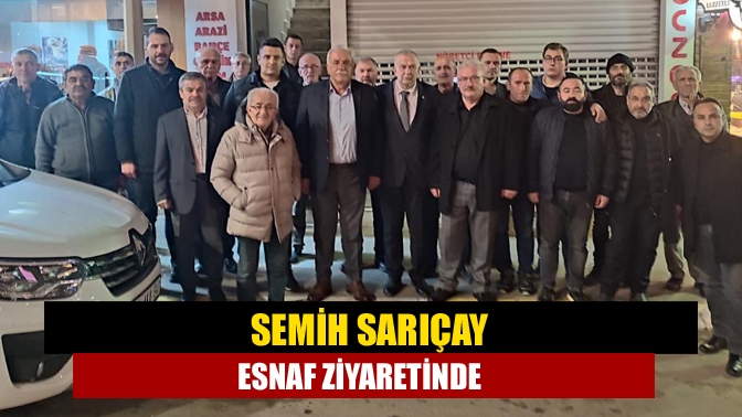 İYİ Parti Kandıra Belediye Başkan Adayı Semih Sarıçay, SKM programları