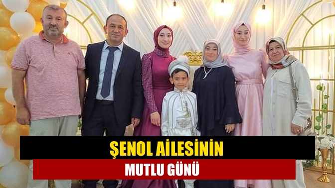 Ömriye-Sezgin Şenol çiftinin biricik oğulları Enes, sünnet oldu.