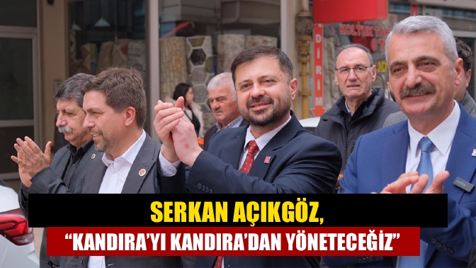 Kandıra Pazaryeri Meydanı’nda gerçekleştirilen mitingde konuşan Serkan Açıkgöz, “Sorunlarımızı beraber